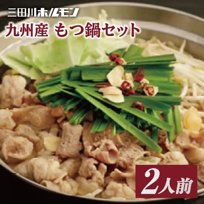 九州産もつ鍋セット(２人分）【三田川ホルモン専門店】[FAC002]