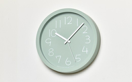 CHALK / グリーン（NY18-08 GN） レムノス Lemnos 時計 装飾品 民芸品 工芸品 伝統技術 インテリア  FAD-0599