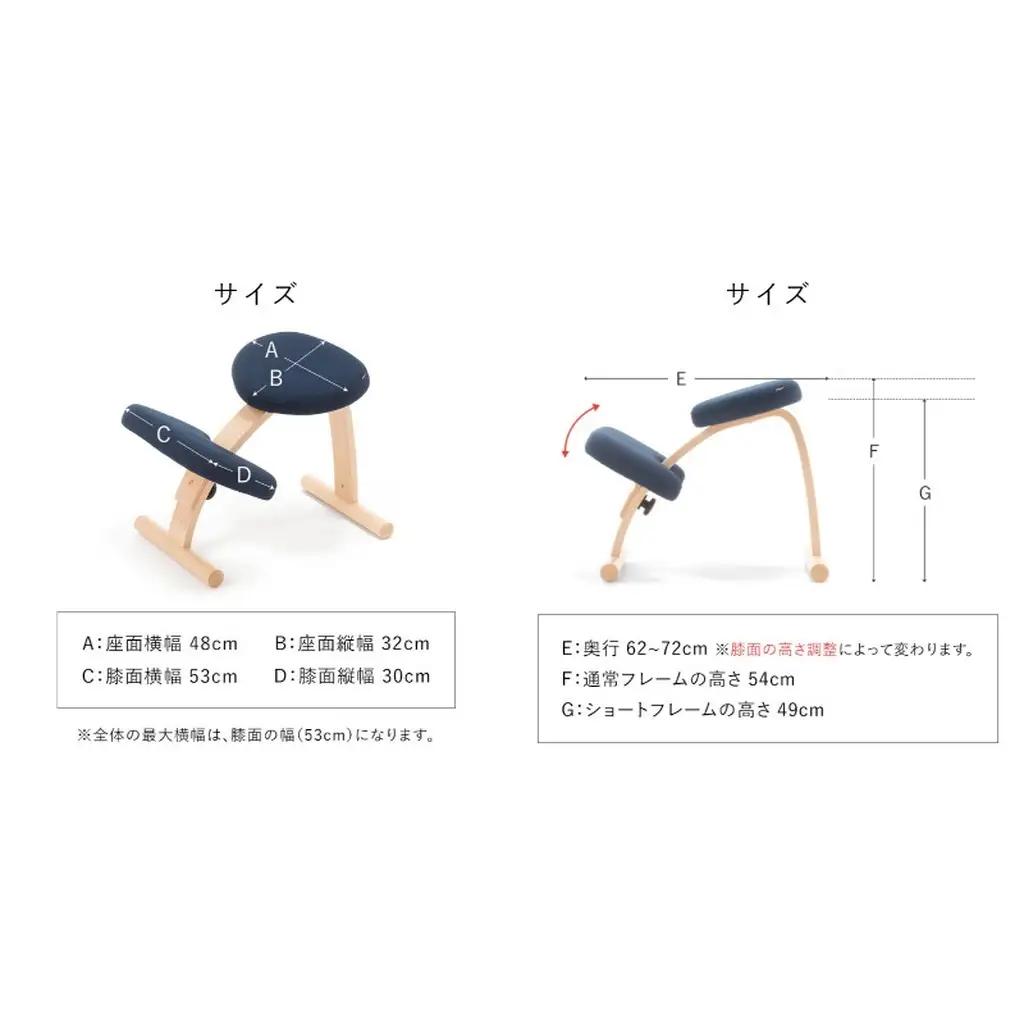 椅子 バランスイージー カバーなし 選べる カラー 椅子 ショートライトグリーン