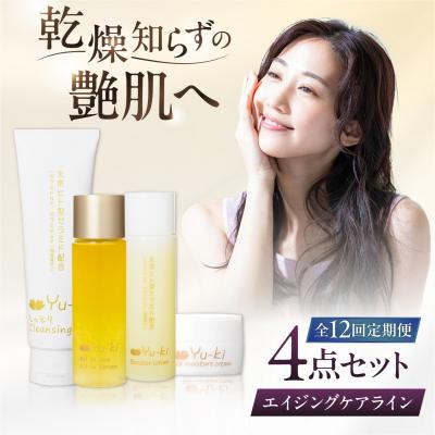 ふるさと納税 糸島市 【全12回定期便】エイジングケアライン 4点セット[AHJ037]