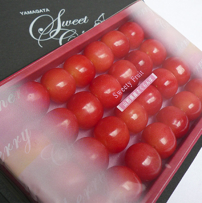 ★5月まるごと母の日★さくらんぼ 佐藤錦 チェリコン Lサイズ 200g 手詰　(5/15～発送)【令和8年産先行予約】 FS24-678