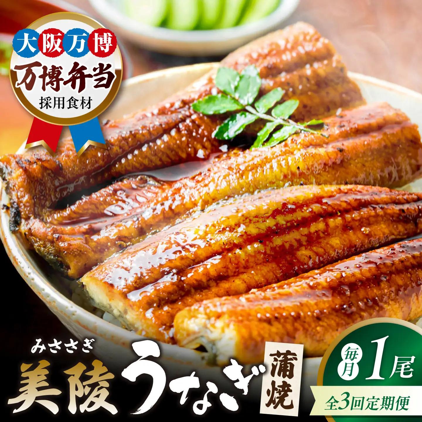 【3回定期便】鰻 鰻の蒲焼 1尾 BLAM015
