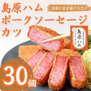 揚げるだけ！島原ハム　ポークソーセージカツ 500g×3袋