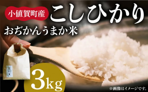 【令和6年度産新米】【3kg】おぢかんうまか米（小値賀町産こしひかり 3kg ・精白米） [DAB010] コシヒカリ こしひかり お米 常温 新米