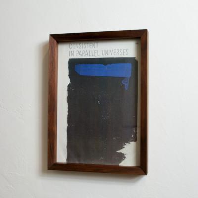 ふるさと納税 和泉市 Wood Frame ウォールナット　A4サイズ 計1セット