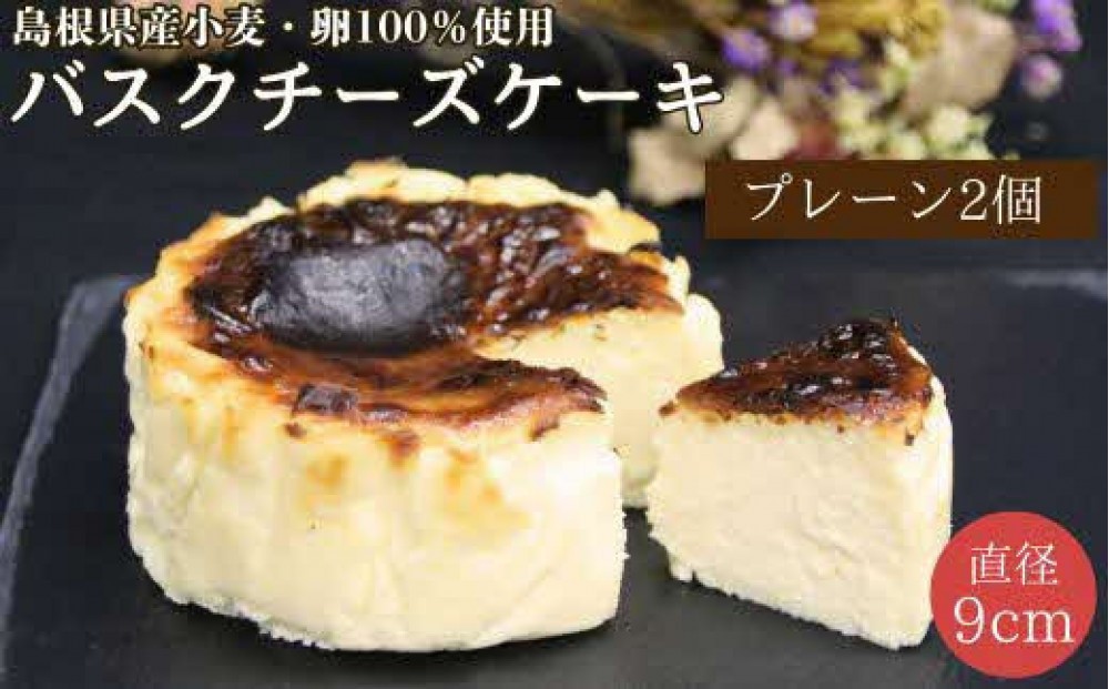 
            バスクチーズケーキ 2個セット　出雲　神々の憩い（かみがみのいこい）
          