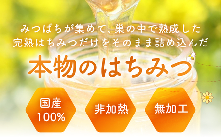 純粋百花はちみつ 225g 1本 蜂蜜 ハチミツ 蜂蜜