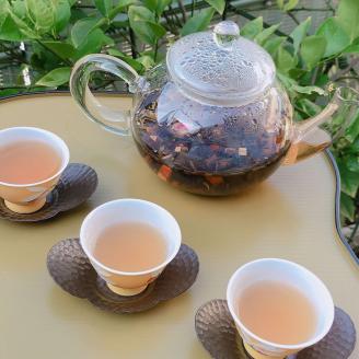日本茶＆ハーブ平野屋オリジナルブレンドとポストカードセット お茶 日本茶 オリジナルブレンド ブレンド茶 ハーブ ポストカード セット 詰め合わせ ギフト 贈り物 【069_1362】