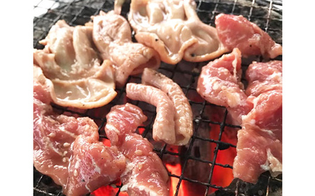 No.584 ちちぶミックスホルモンパック　5袋（モツ・かしら・豚タン・レバー・ミノ）