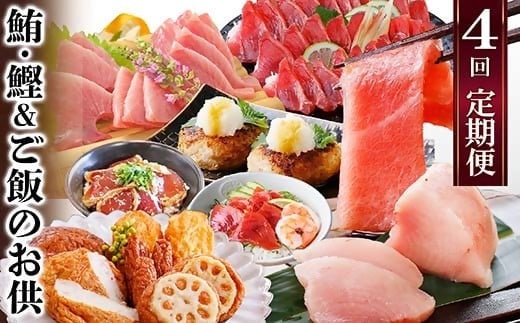 
定期便(1年で4回配送)まぐろ・かつお&ご飯のお供 EE-0043 _ 定期便 豚肉 肉 まぐろ かつお 刺身 魚介 鮪 鰹 中トロ びんちょうまぐろ タタキ かつお丼 ハンバーグ さつまあげ さつま揚げ ツナマヨ 【1166764】
