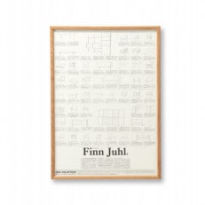 旭川家具 フレーム×織田コレクション図録ポスター B2 Finn Juhl2_03434