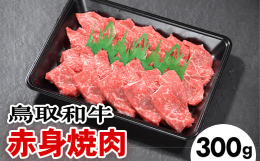 鳥取和牛赤身焼肉（300g） ※着日指定不可 ※離島への配送不可