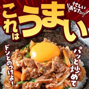 ［冷凍品］牛肉 プルコギ 「肉甚」 洋梨果汁使用 3kg(500g×6パック）