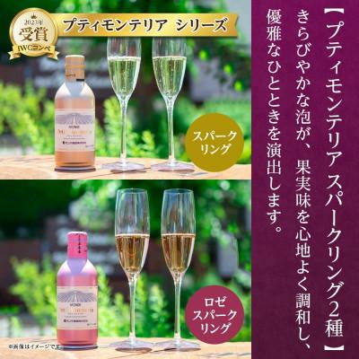 ふるさと納税 笛吹市 【熨斗】プティモンテリア 3種 飲み比べ ブラン スパークリング ロゼ 各2本計6本 山梨県笛吹市 |  | 02