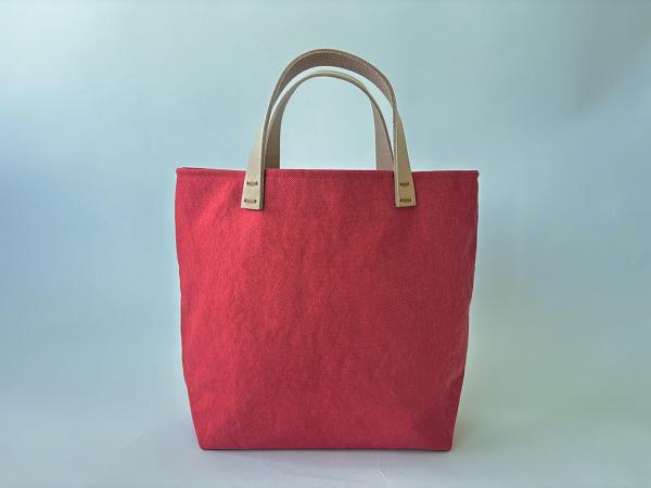 
                  手染め帆布トートバッグ　からふるS〈紅色〉
                