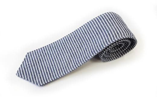 ネクタイ 【フロントヒッコリー】福山産デニム使用 デニムネクタイ 広島県福山市/office ROBE DE SETOUCHI ネクタイ プレゼント ギフト デニム メンズ [BAAF013]