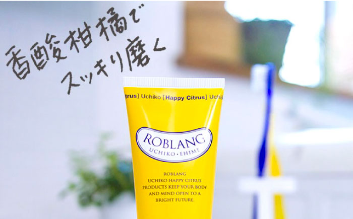 ロブラング歯磨き粉1個+歯ブラシ1本セット ／ デンタルケア オーラルケア 口腔ケア 口腔衛生ケア プレゼント ギフト 日用品 内子町 四国 愛媛県 【昭和刷子株式会社】 [BKAZ005]