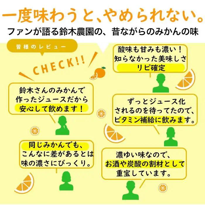 みかんジュース 濃厚 みかんジュース  500ml×３本