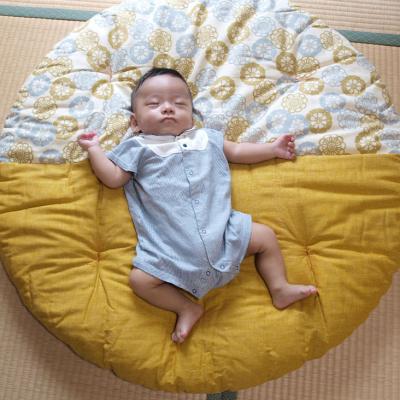 ふるさと納税 京都市 【洛中高岡屋】赤ちゃんが自然と笑顔になる 『せんべい座布団』(菜の花&フローラル) |  | 02