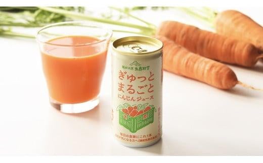
            にんじん100％のジュース 190g/本 30本 ジュース ドリンク 野菜 野菜ジュース にんじん 人参 箱根西麓 三島 野菜 機能性表示食品 静岡県 三島市
          