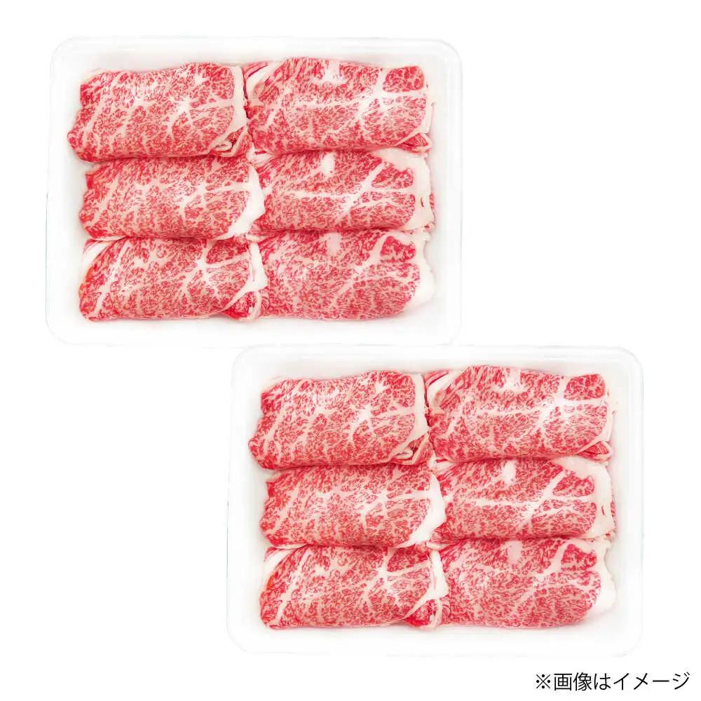 【3回定期便】長崎和牛 ローススライス すき焼き用 800g（400g×2） 【佐世保エスディー食品株式会社】[DBW028]