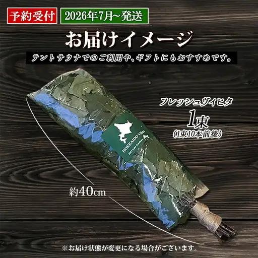 フレッシュ 白樺 ヴィヒタ 1束 北海道 白樺 ヴィヒタ アロマ ウィスク インテリア サウナグッズ サウナ テントサウナ 北海道 弟子屈町 10000円 2026年 7月以降順次発送 1510