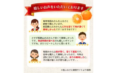 【2026年1月発送予約分】＼光センサー選別／ 【農家直送】【家庭用】こだわりの有田みかん約4kg＋250g(傷み補償分)先行予約 有機質肥料100% サイズ混合 【1月発送】みかん ミカン 有田みか