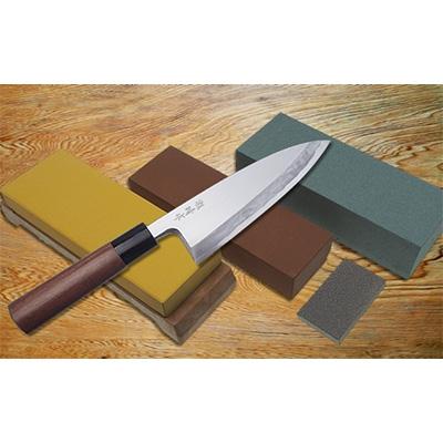 ふるさと納税 須崎市 【土佐打刃物】出刃包丁5寸(青鋼)+砥石セット