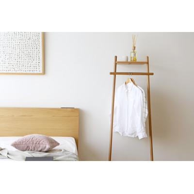 ふるさと納税 筑後市 エリスタ ハンガーラック ホワイトオーク |  | 01