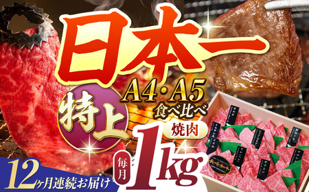 【12回定期便】【特上】長崎和牛焼肉約1kg（シャトーブリアン入）[ECS016]焼肉焼肉定期便国産焼肉焼肉和牛焼肉焼肉定期便定期毎月定期便国産定期便