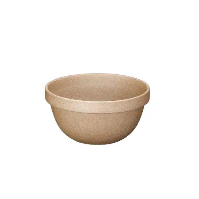 【波佐見焼 HASAMI PORCELAIN】プレート ミッドディープラウンドボウル ナチュラル 2点セット【東京西海】[DD234]