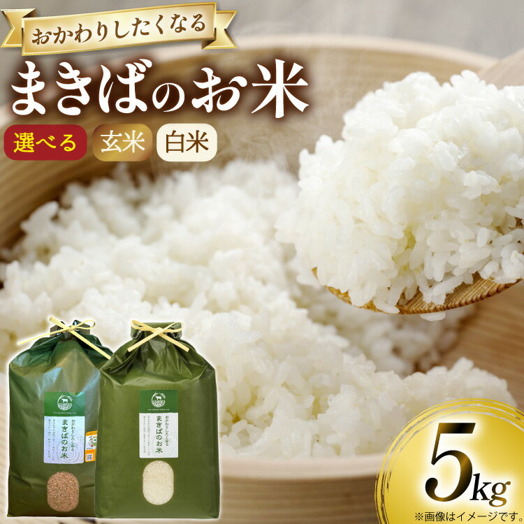 【ふるさと納税】 【期間限定発送】 米 訳あり 令和7年 まきばのお米 選べる 白米 or 玄米 5kg [三宅牧場まきば 福岡県 筑紫野市 21761375] コシヒカリ こしひかり にこまる 令和7年産 お米 精米 こめ コメ ご飯 ごはん 5キロ 単一原料米