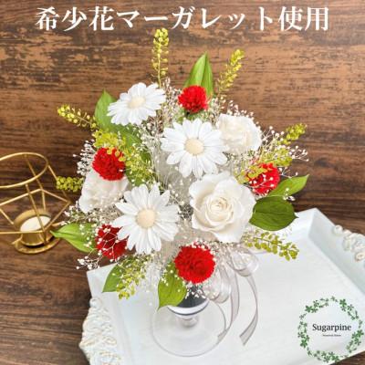 ふるさと納税 春日部市 プリザーブドフラワーアレンジ【ブランカ】春日部市 シュガーパイン