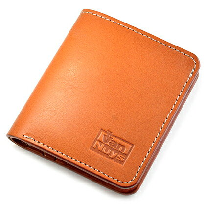 【ふるさと納税】紙幣とカードのコンパクト折り畳みウォレット　バンナイズ オイル シュリンク レザー 本革 財布 コンパクト ファッション小物 ファッション