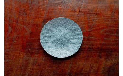 【金属工芸品】雪色の盛皿