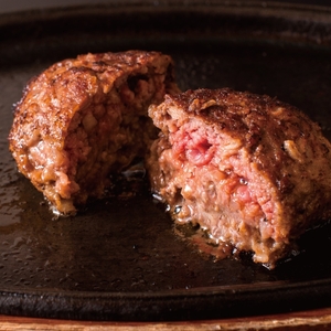 ハンバーグ 肉 5個 セット ギフト 誕生日プレゼント 食べ物 冷凍 小分け 焼くだけでレストランの味 黒毛和牛 常陸牛 常陸牛100%無添加・手捏ねハンバーグ5個入り 100g 茨城県 水戸市 ※離