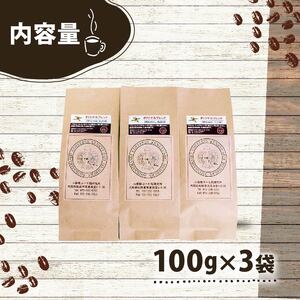 オリジナル・ブレンドコーヒー(粉・ペーパードリップ用) 100g×3袋【 コーヒー 大阪府 松原市 】