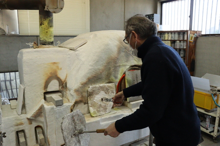 ガラス作品 藍遊ナナコグラスセット グラス２個組