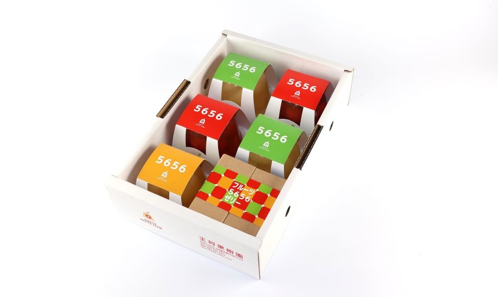 
                  08-03-061　フルーツ5656(ごろごろ)ゼリーセット
                