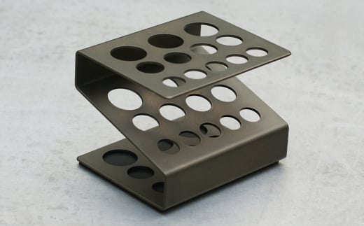 スチールペンスタンド（ヴィンテージプリズム）【SALEDO・独自開発ブランド】 [No.033-07]