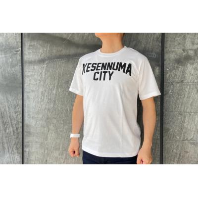 ふるさと納税 気仙沼市 Tシャツ 気仙沼 KESENNUMA CITY Tシャツ Lサイズ ホワイト 1枚 ご当地Tシャツ |  | 03