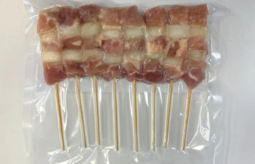 冷凍 国産 鶏モモネギ間串 （ 約30g × 8本 ） × 5袋 計40本 焼き鳥 串焼き 鶏肉 モモ肉 ネギ間 お惣菜 おかず おつまみ 晩酌 酒の肴 お弁当 ホームパーティー バーベキュー 家庭用