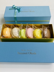 【Yasunori Okada】冷凍マカロン6個 詰め合わせ（北海道・沖縄県・離島は配送不可） | マカロン