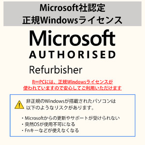 無期限保証リユースパソコン RPC LIFEBOOK U9310