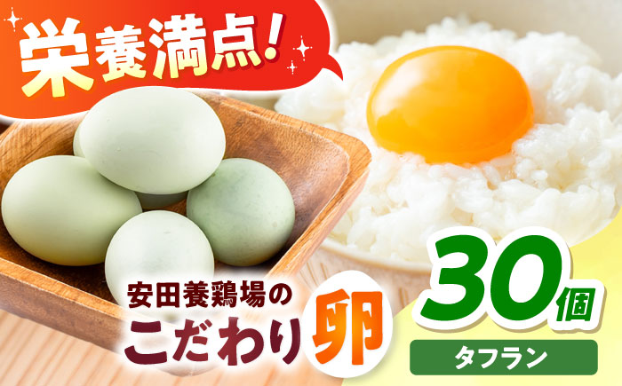 【数量限定100セット】安田養鶏場の卵 タフラン 30個入り 横須賀市 産地直送 割れ保証付き たまご 黄身 濃厚 卵 玉子 タマゴ 鶏卵  【安田養鶏場】 [AKHN005]