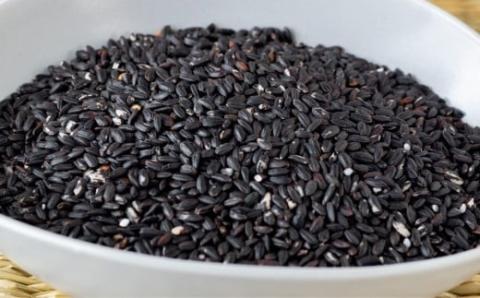 古代米・黒米「きたのむらさき」1kg FKE001