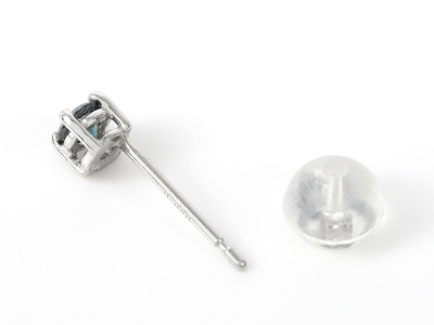 ブルーダイヤ　ピアス　0.2ct　E281BD-P NSAN009