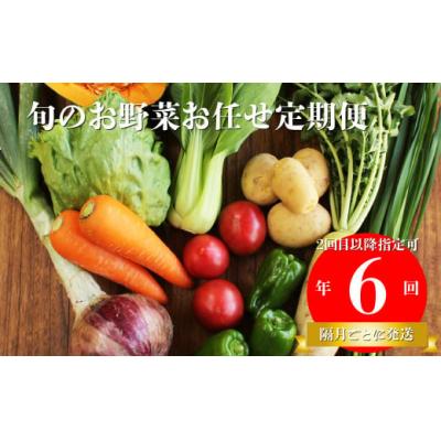ふるさと納税 佐川町 【年6回】高知から直送!旬の季節のお野菜定期便(7~9品)