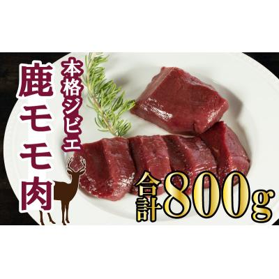 ふるさと納税 愛南町 愛南ジビエ の 鹿 モモ 肉 800g ( 200g × 4パック ) 国産 天然 鹿肉 ジビエ 肉