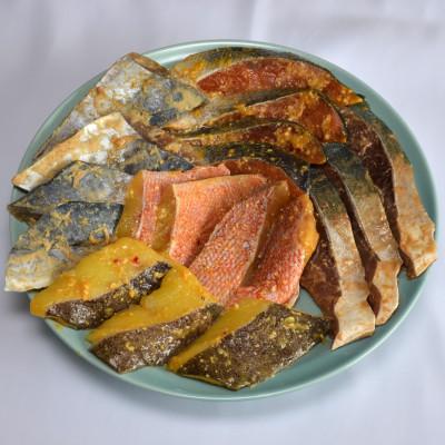 ふるさと納税 岡垣町 【訳あり】味噌漬けセット 西京漬け・照り焼き用たまり醤油漬け 18切セット(岡垣町) |  | 03